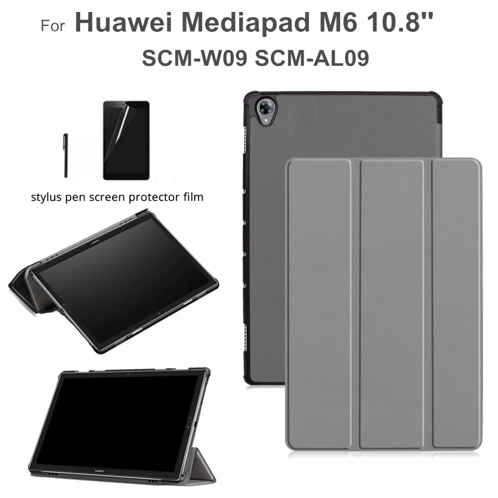 Магнитный чехол для huawei mediapad M6 10 8 дюйма откидной с подставкой крышкой Huawei