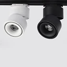 Приглушаемые светодиодные светсветильник льники COB, алюминиевая потолочная рельсовая направляющая, 7 Вт, 12 Вт, 15 Вт, замена прожекторов s, сменные галогенные лампы, 220 В переменного тока