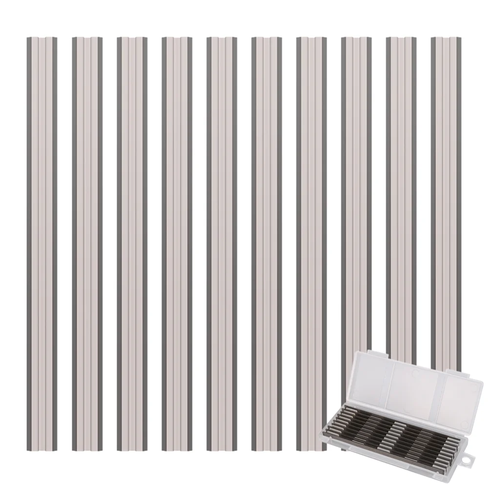 2/10 шт. двусторонний карбидные строгальные ножи 82 мм x 5 для резки мягкой твердых