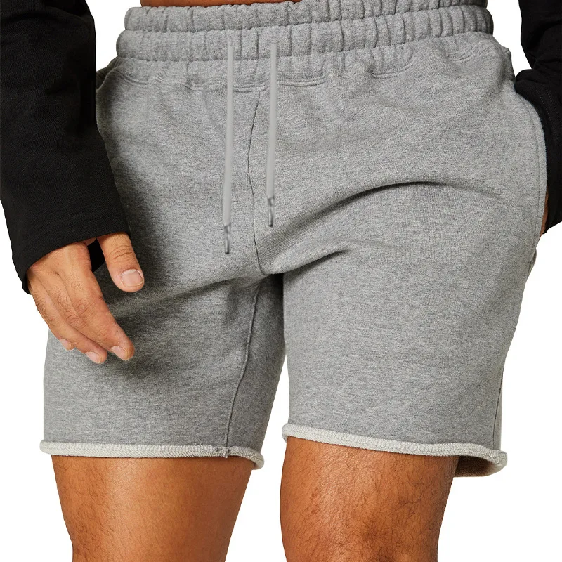

2021 Short Summer Men Fashion Solid Color Sports Casual Shorts Boy Loose Casual Basketball Three-point Pants Running Mens Shorts