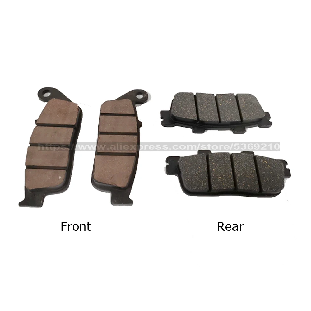 

For ZS250T-3 RT3 Zongshen 250cc Motorcycle Brake Pads Front or Rear