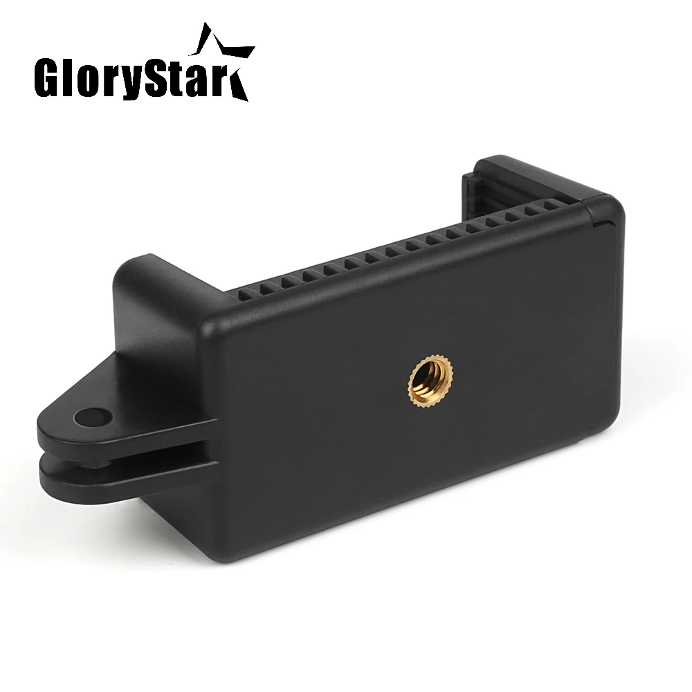 Mobile Phone Clip with 1/4 Screw Hole and Adapter Tripod Holder Mount for iPhone X 8 7 plus Xiaomi Note Redmi Samsung s6 Huawei |