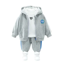 new autumn baby girls clothes children boys fashion hoodies t shirt pants 3pcssets spring toddler casual costume kid tracksuits