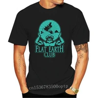 flat earth club t shirt earth is flat new world order atlas greek gods 2020 summer men funny short sleeve cotton t shirts