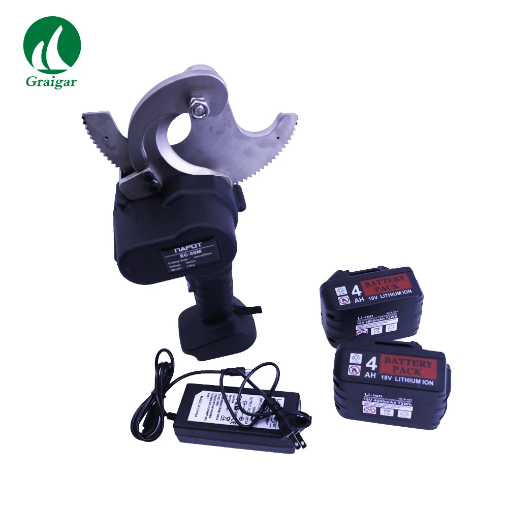 

EC-50M Electric Ratchet Cutter Cable Cutter 50mm Cable Gear Scissors Cutter Cable