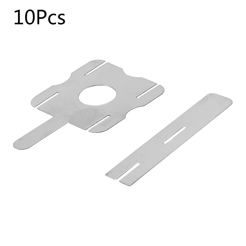 

10 Pcs Battery Connection Nickel Sheet Used in Construction and Aerospace Industries Used in Construction and Aerospace