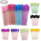 Одноразовые аппликаторы, 150 шт., кисти для ресниц, макияж, щеточки одноразовые, тушь для ресниц, палочки, аппликатор, кисть для глаз, ресницы