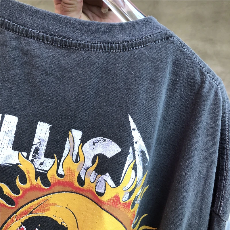 

High Street 2021 Spring Summer Women T-shirt New Vintage Loose Short Sleeve Causal T Shirt Mid-length Pullover Oversized Tops