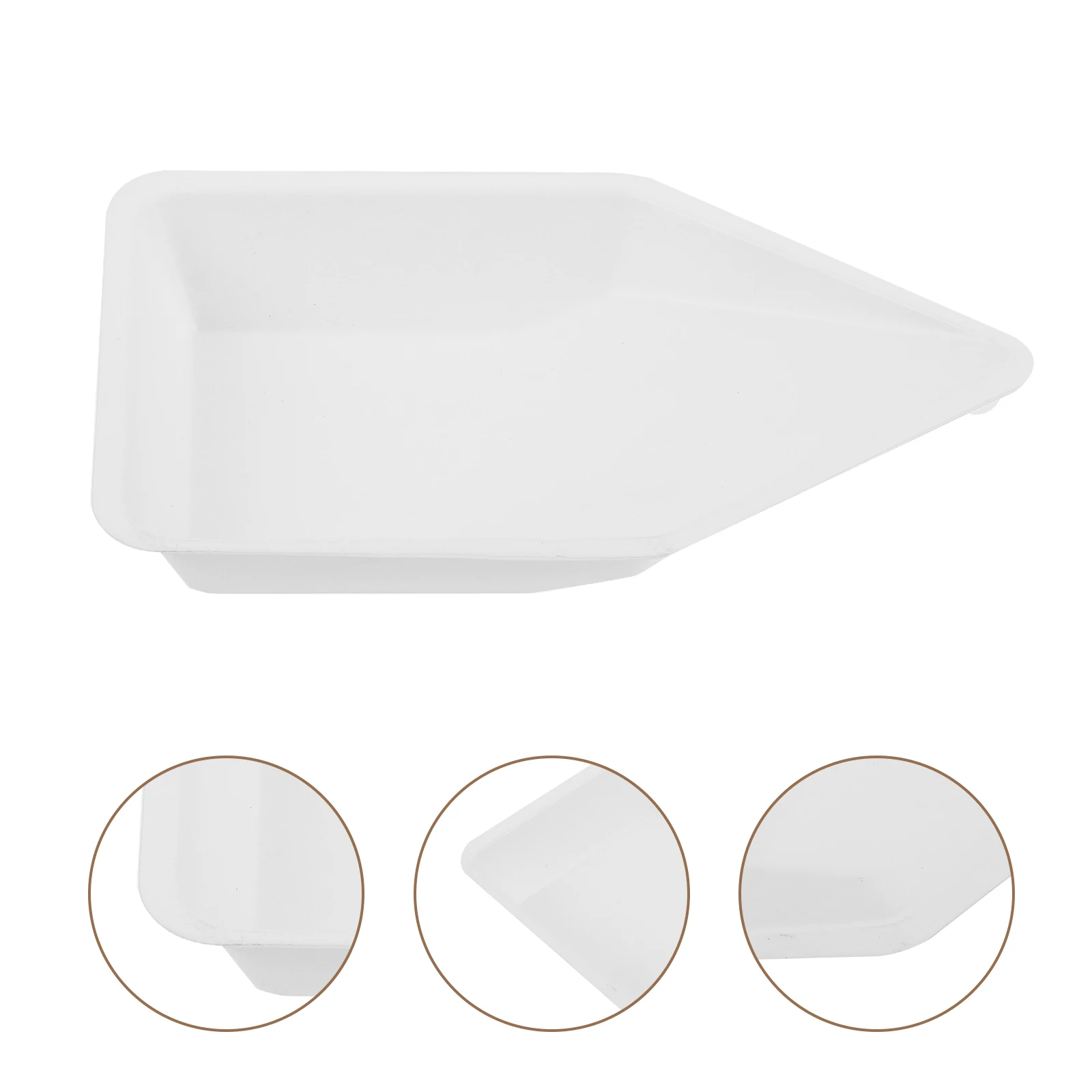 

10pcs Plastic Weighing Plate Weighing Boats Weighing Dish Laboratory Supplies