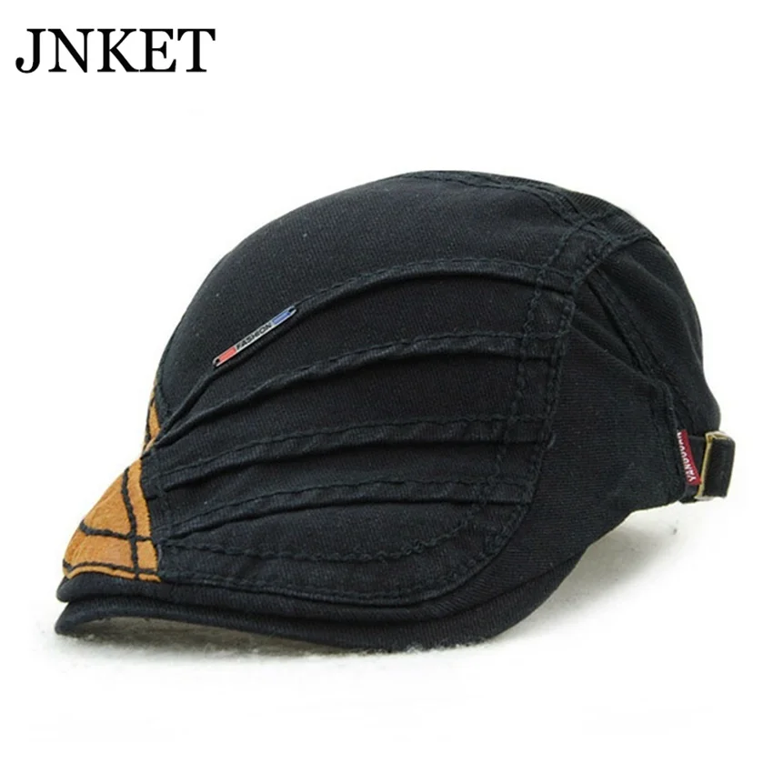 

JNKET Vintage Men and Women Peaked Cap Beret Hats Gatsby Cap Duckbill Visor Cap Outdoor Travel Sunhats Golf Driving Cabbie Hat