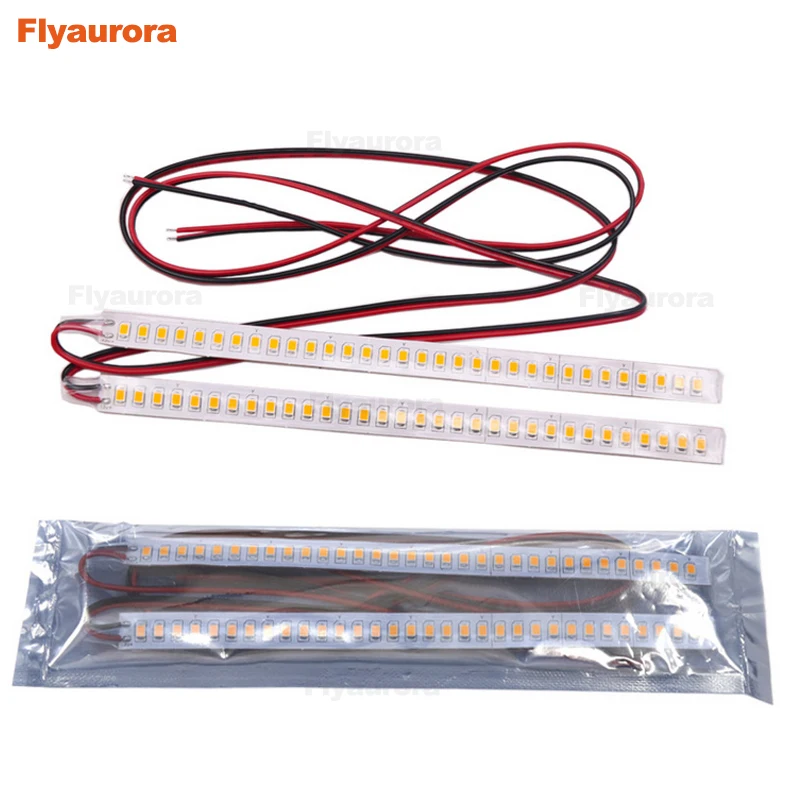 2 шт. автомобильный индикатор для зеркала заднего вида лампа стример полоса вода