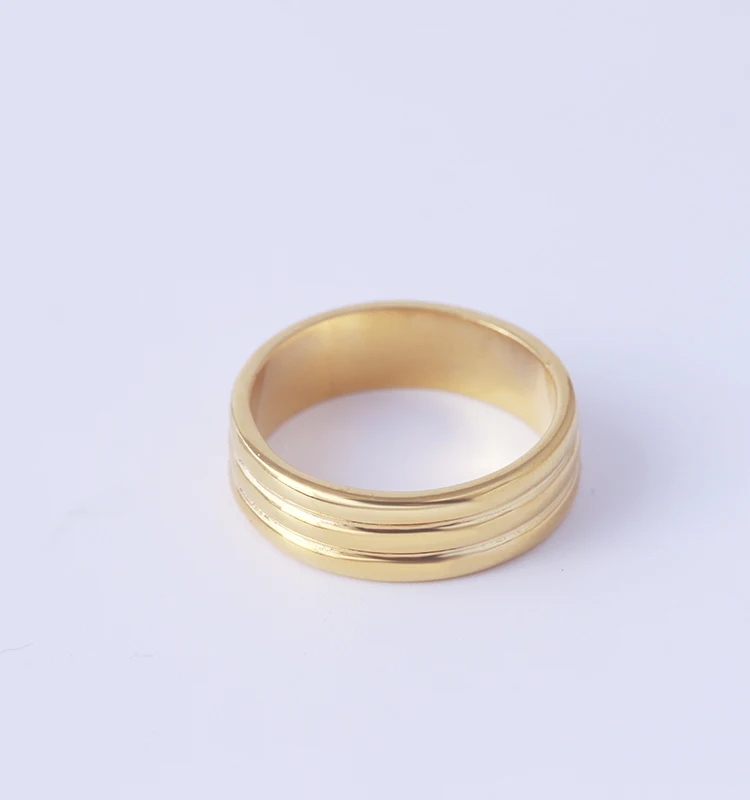 Простое крутое красивое и ретро Золотое кольцо | Украшения аксессуары