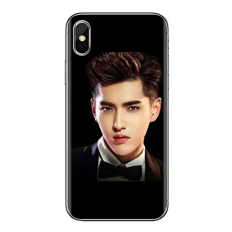 Мягкий прозрачный чехол для Xiaomi Redmi 4A S2 Note 3 3S 4 4X5 Plus 6 7 6A Pro Pocophone F1 Kris wu yifan Exo Kpop |