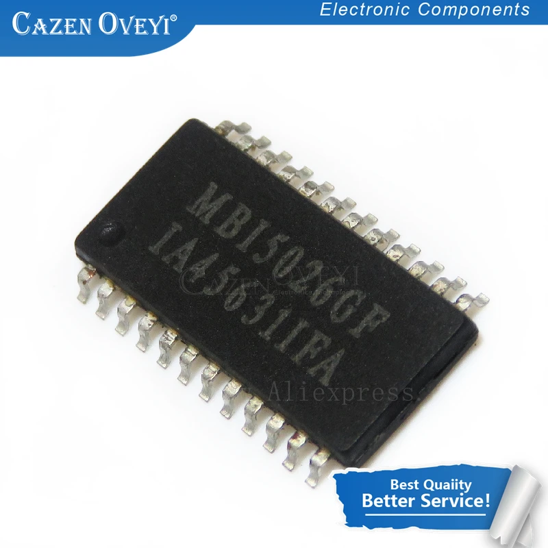 

100pcs/lot MBI5026GF MB15026GF MBI5026 SOP24 16-bit constant current LED driver chip In Stock