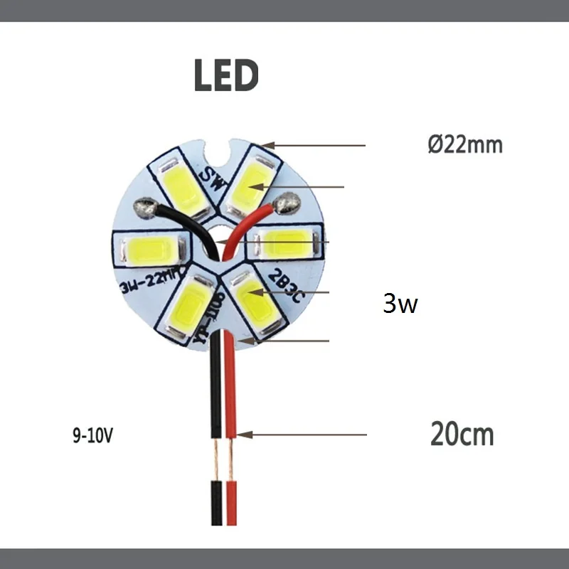 

Backlight Tv Smd Board Television Diy Iluminador Cob Chip Diodo Diode Micro Strahler Focos LED Cree Pcb Ceiling Light Wick