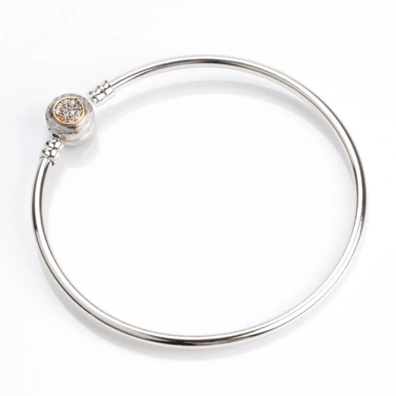 Женский браслет-змея из серебра 925 пробы с застежкой в виде Розы | Украшения и