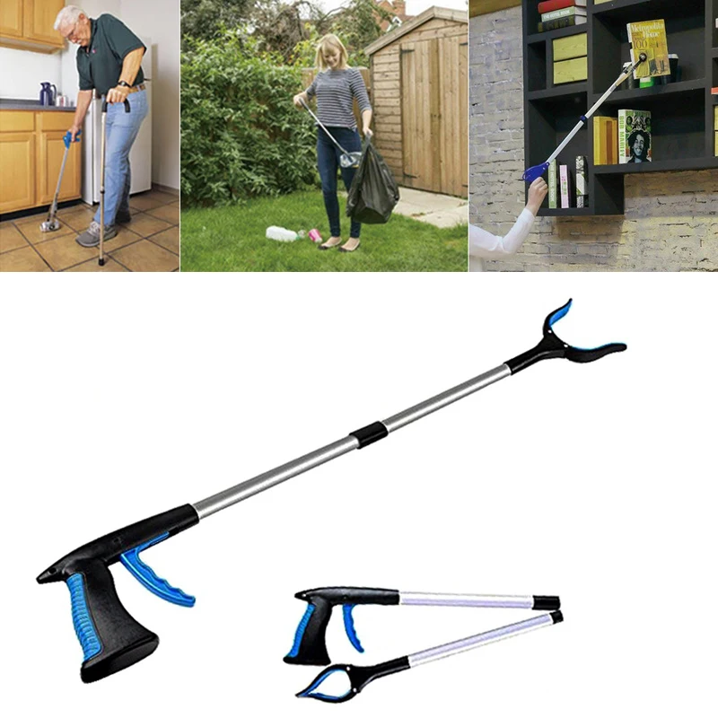 

Foldable Litter Reachers Pickers Pick Up Tools Gripper Extender Grabber Picker Collapsible Garbage Pick Up Tool Grabbers