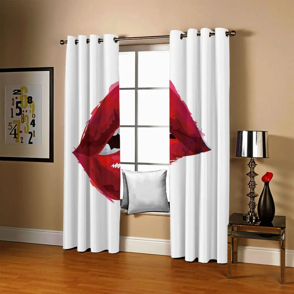 Занавески с 2 панелями термоизолированные затемняющие комнатные оконные