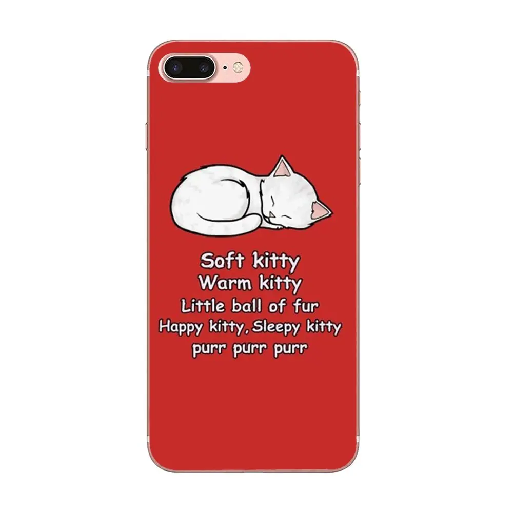 Cats Soft Kitty Song The Big Bang Theory For Galaxy J1 J2 J3 J330 J4 J5 J6 J7 J730 J8 2015 2016 2017 2018 mini Pro | Мобильные