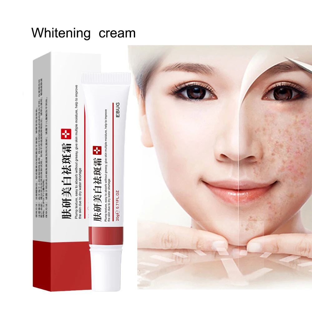 Для удаления темных пятен выцветающий крем для веснушек защита от отбеливания