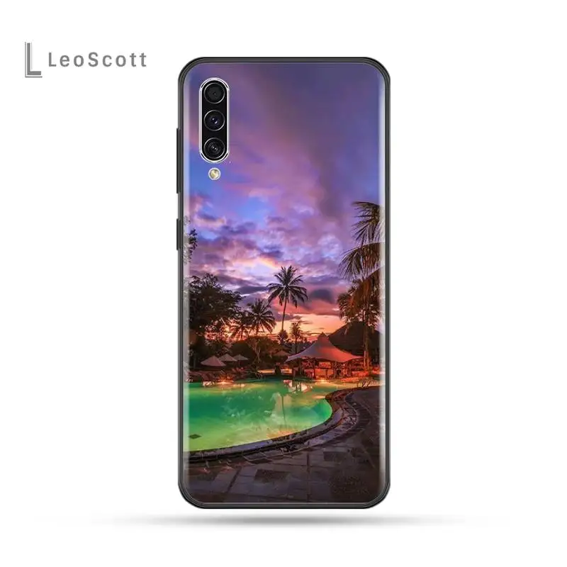 

Sunset view of Bali Phone Case For Samsung Galaxy M10 20 30 A 40 50 70 71 6S A2 A6 A9 2018 J7 CORE PLUS STAR S10 5G C8