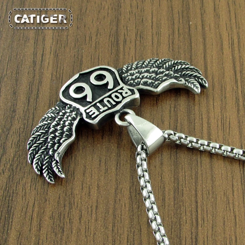 Бесплатная доставка Панк Серебряный цвет черный 316L нержавеющая сталь байкерские