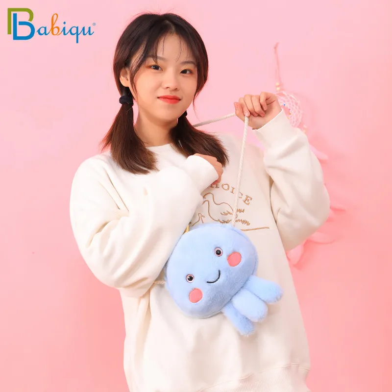 1 шт. 30 см Kawaii Медузы сумка из плюша мягкие морских животных плюшевые игрушки для