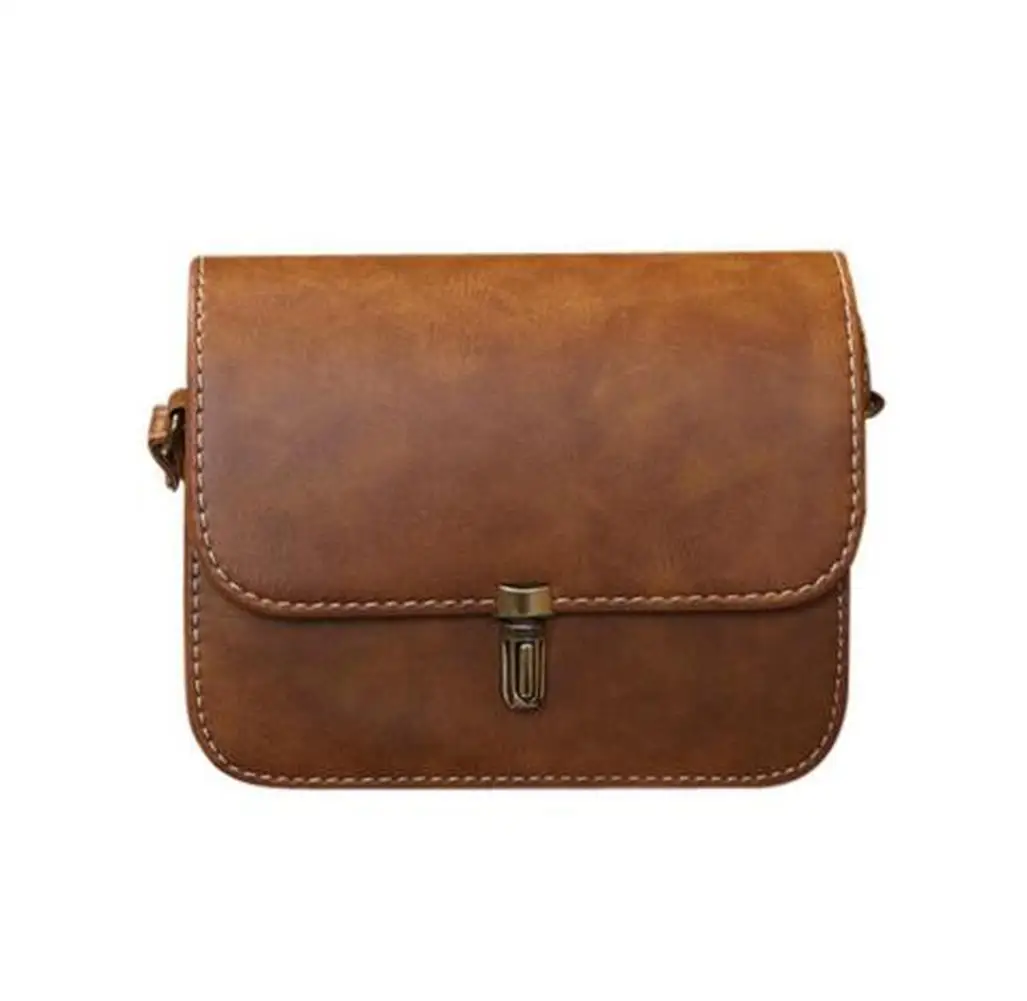 

Women Small Square Bag Ladies Car Line Fashion Handbag Retro Shoulder Bags Messenger bag Mobile Phone Packet Leather Handbag