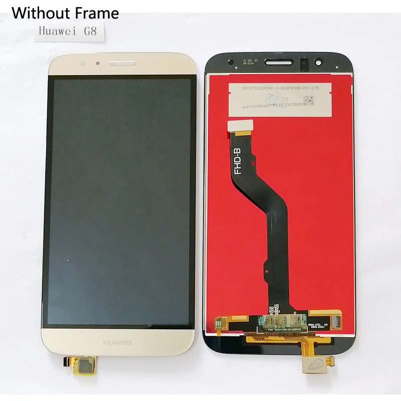 5 дюймов для Huawei GX8 G8 RIO-L01 L02 L03 ЖК-дисплей + сенсорный экран с рамкой дигитайзер