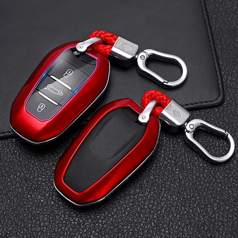 ABS Car Key Case for DS3 DS5LS DS6 Peugeot 208 301 3008 4008 5008 Citroen C4 C5 X7 C4L C6 C3-XR Keyless Remote Protector Cover | Автомобили