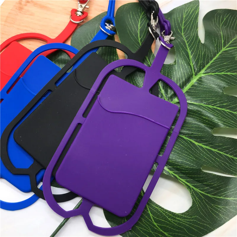 Niversal простота удобный сотовый телефон шейный ремешок ожерелье слинг силиконовый