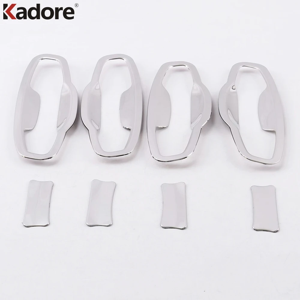 Для Volkswagen T Roc TROC 2017 2018 2019 нержавеющая сталь боковая дверная ручка крышка чаши