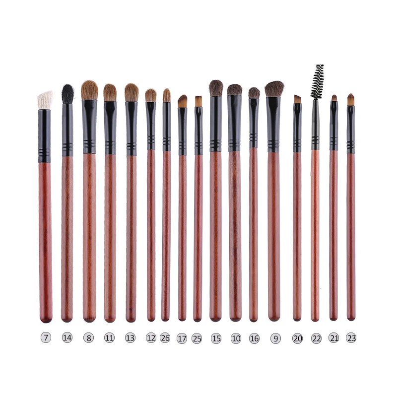 Профессиональная Кисть для растушевки теней из натурального козьего волоса