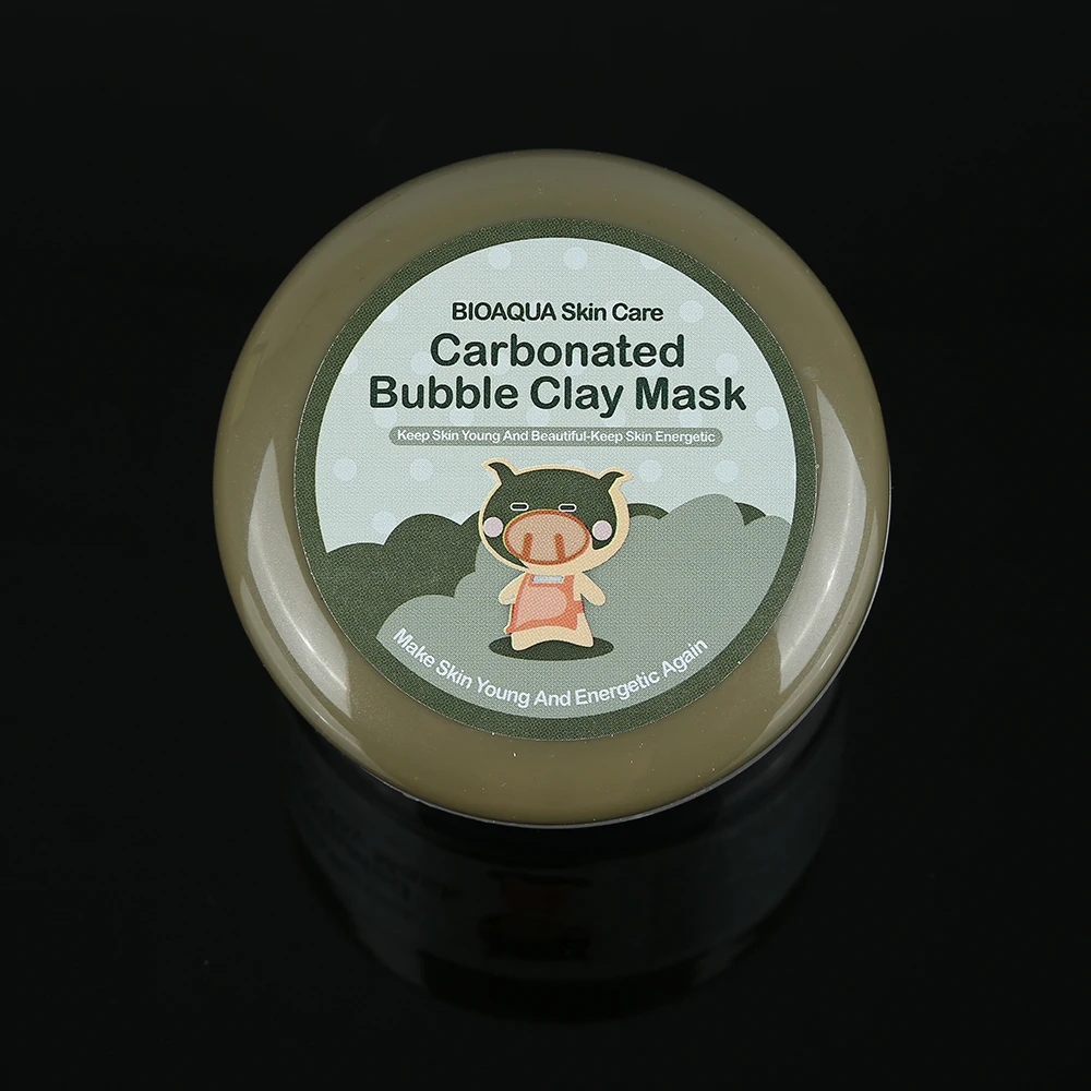 1pcs little Pig Pigskin Collagen Nourishing Mask Bioaqua Skin Care Sleep Treatment Whitening Bubble Carbonate Mud |