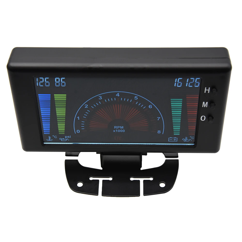 Многофункциональный автомобильный Вольт измеритель с ЖК дисплеем 5 дюймов 6 в