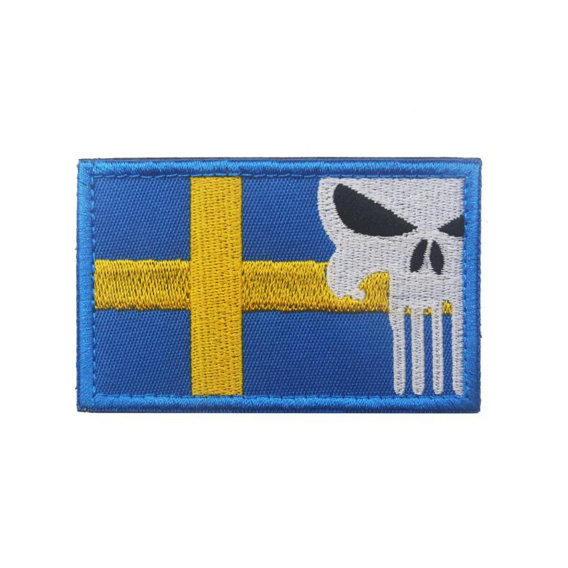 3D вышивка нашивка флаг Германии Швеции Норвегии Кувейта Саудовской Аравии