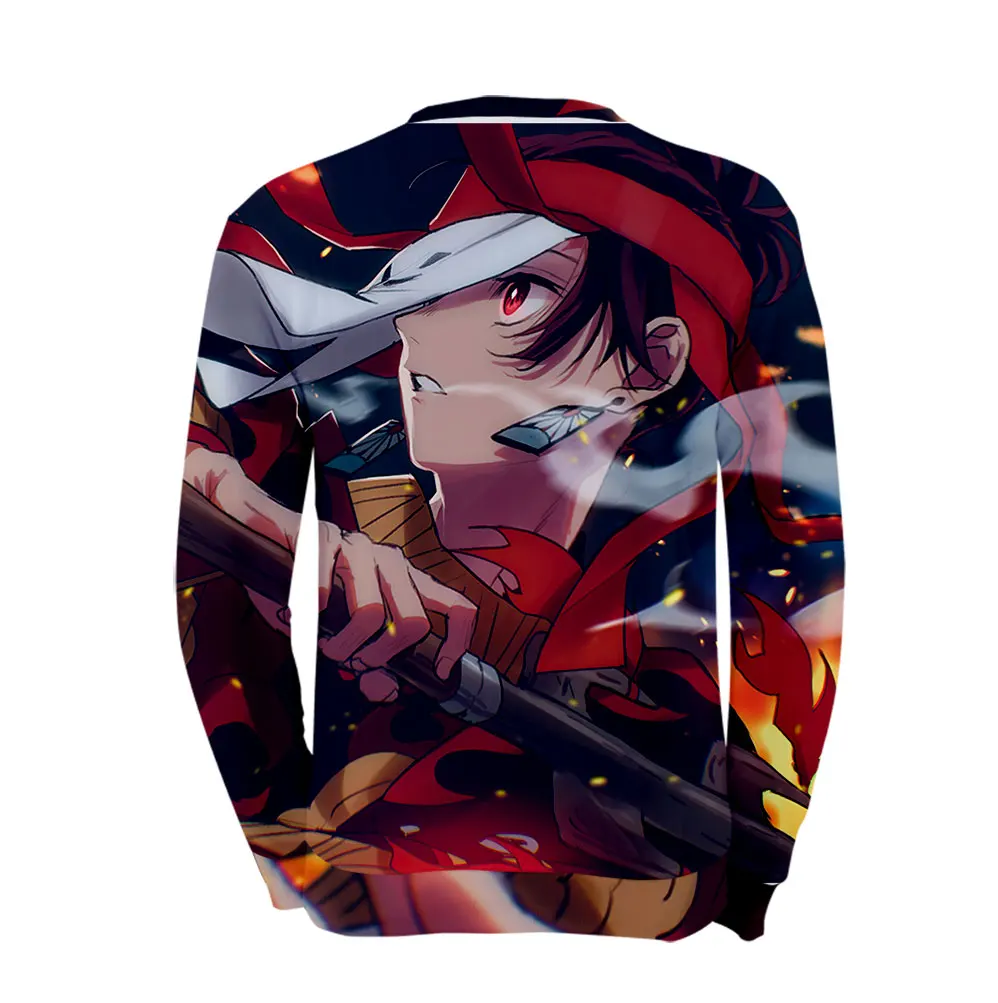 

Demon Slayer Sweatshirt Kamado Nezuko Print 3D Men Women Casual Streetwear Fashion Long Sleeve Sweatshirt Kids