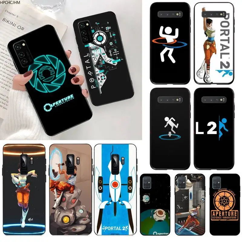 Новый портал 2 DIY Печать чехол для телефона Samsung S20 plus Ultra S6 S7 край S8 S9 плюс S10 5G lite 2020 |