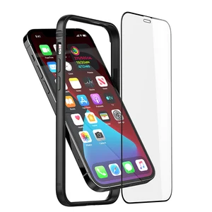 bumper case for iphone 12 pro mini pro max original luxury silicone metal aluminum frame with tempered glass phone accessories free global shipping