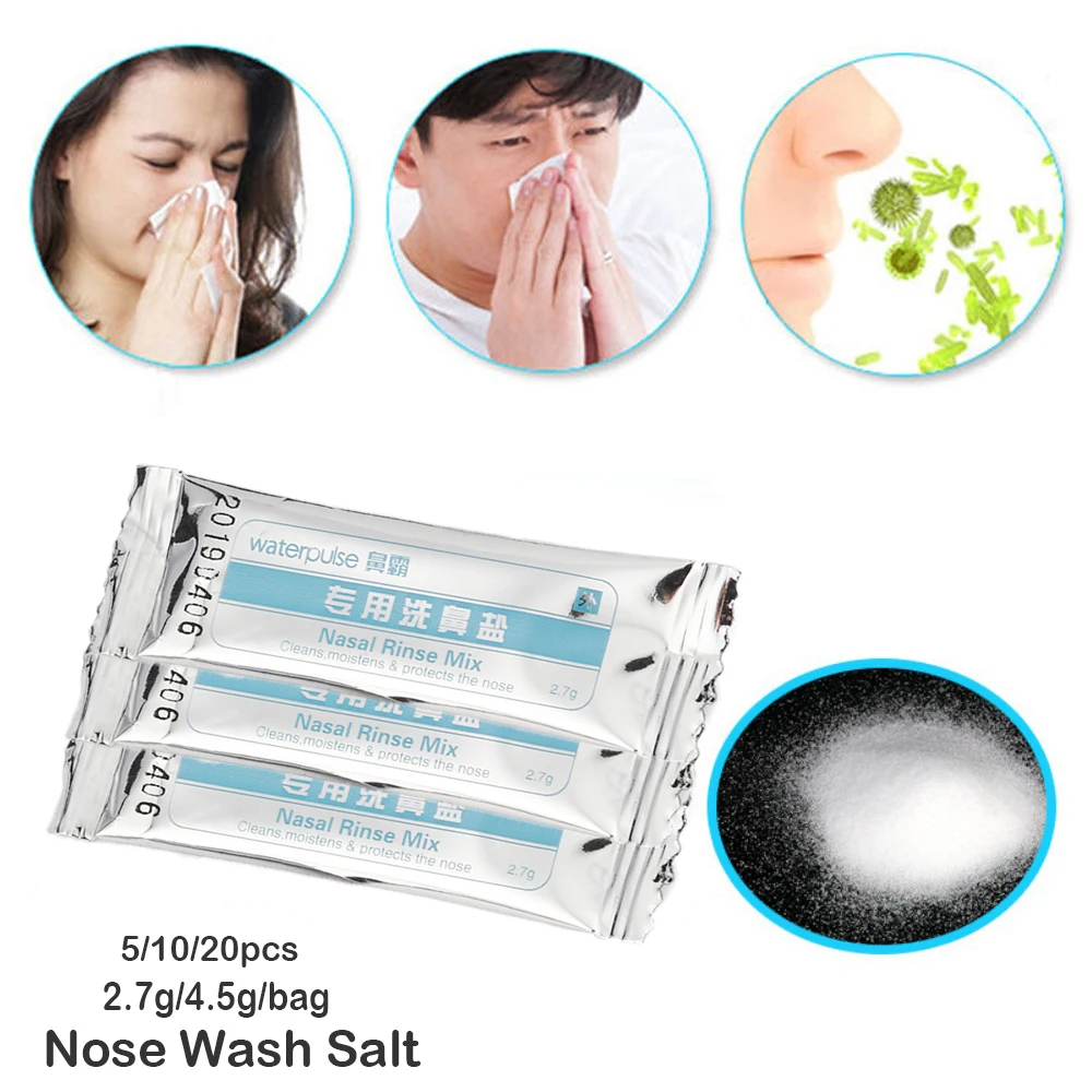 

Medical Nose Wash Salt Allergic Rhinitis Nose Cleanser For Adults Children Sinusite Dedicated Practical Relief Rinse Irrigator