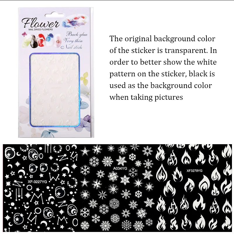 1 лист Хэллоуин светящиеся 3D наклейки для ногтей Тыква призрак Снежинка