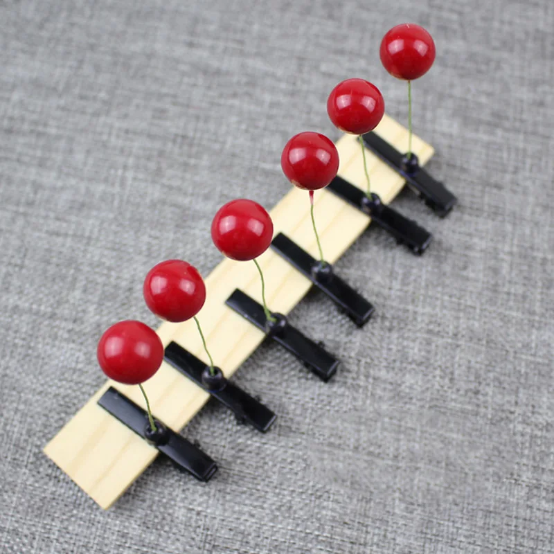 Милые заколки для волос в форме ростков фасоли аксессуары девочек стиле унисекс|