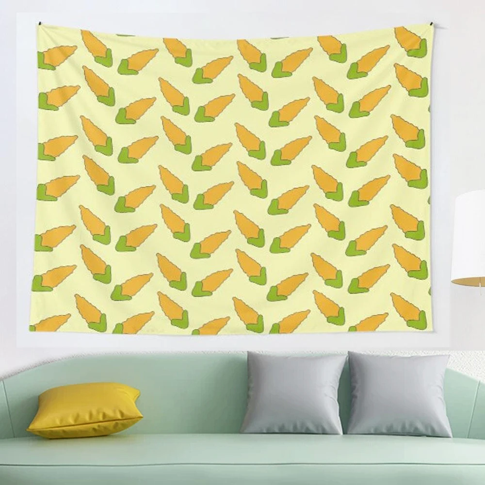 

Corn Curtains tapestry Wall Tapestry Wall Hanging Wall Art Coverlet Bedding Blanket Sheet Throw Furniture Yoga Mat