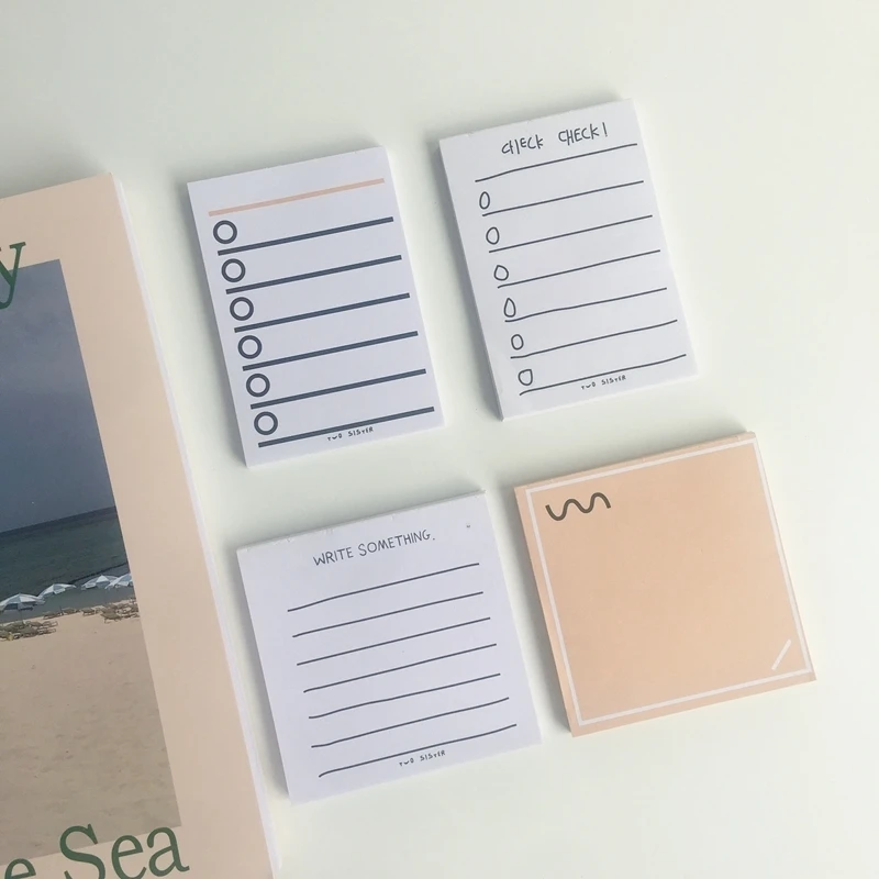 SIXONE Творческий Ins Блокнот Ежедневник для офисного стола Ready To Do List сообщение от школьные канцелярские принадлежности