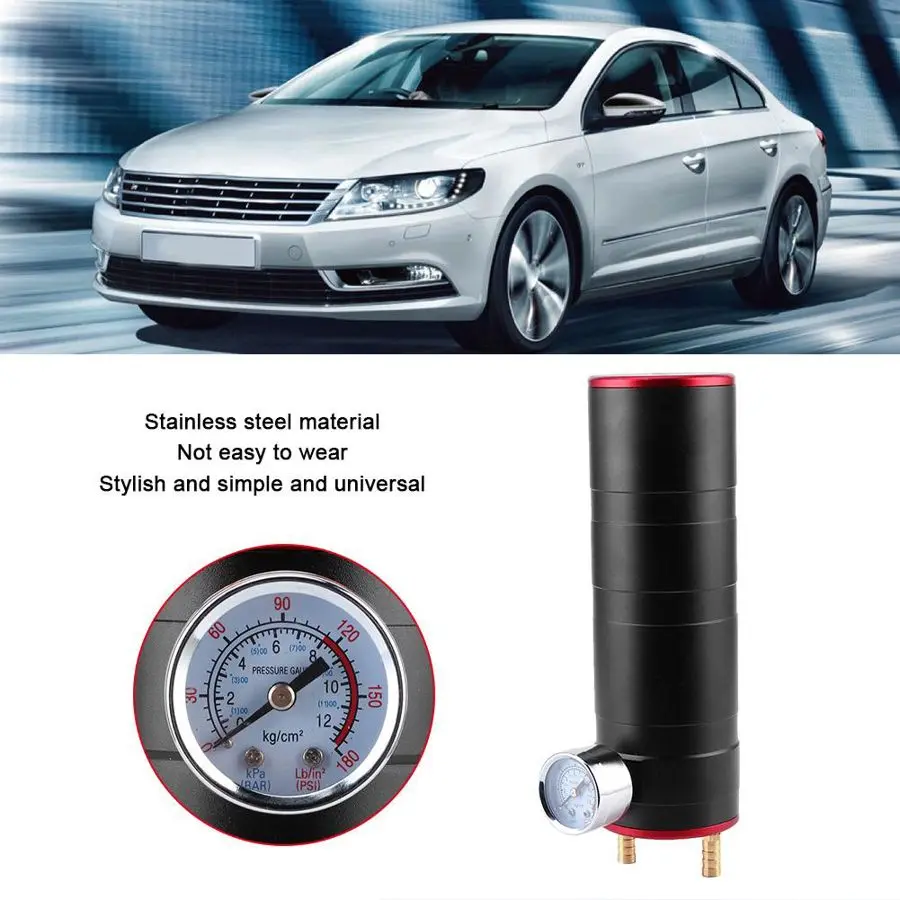 Универсальный Масляный горшок из нержавеющей стали для двигателя автомобильный