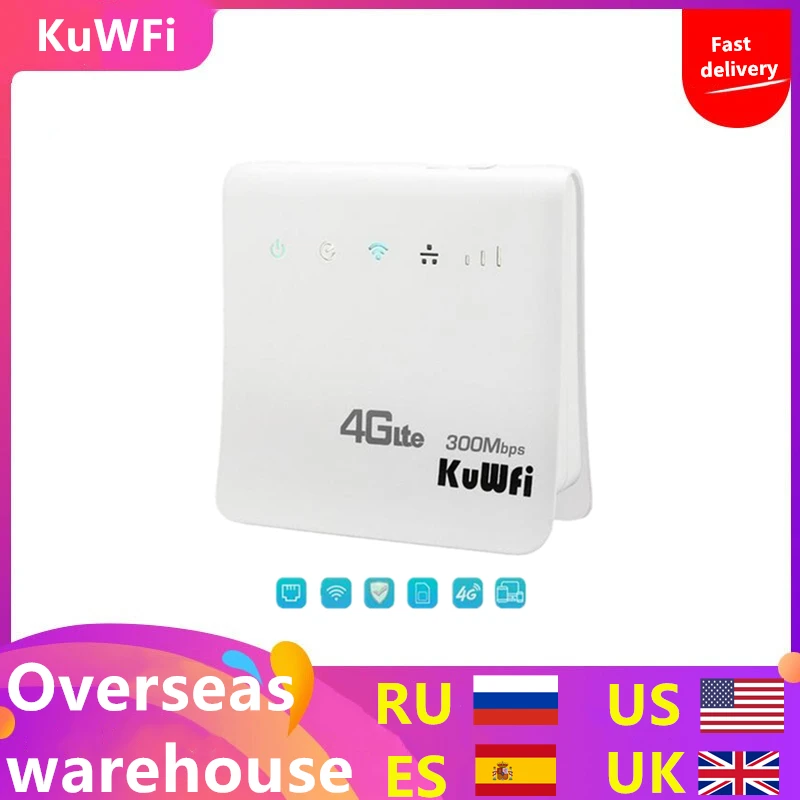 Разблокированный 300 Мбит/с Wi-Fi маршрутизатор 4G LTE CPE беспроводной мобильный маршрутизатор с портом LAN sim-карты Solt поддержка B1/B3/B5/B8 B38/B39/B40/41