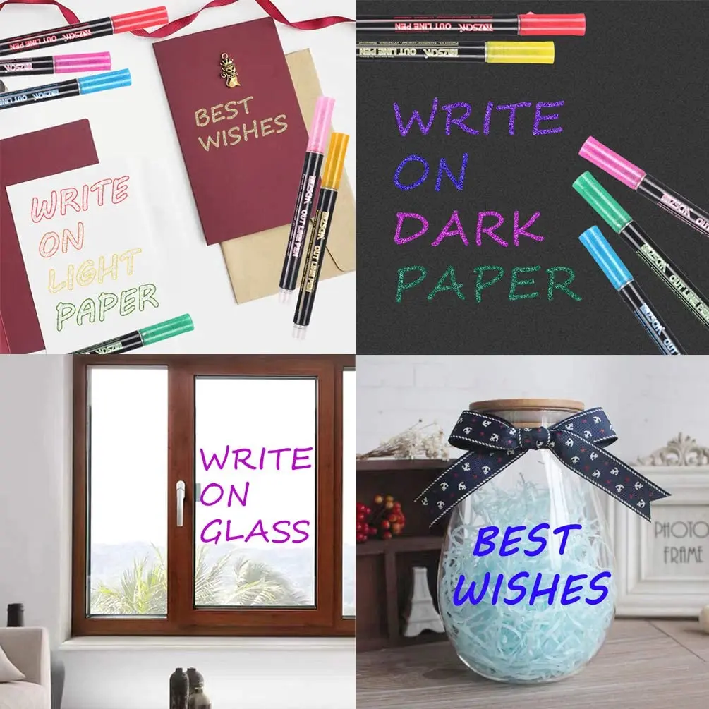 Ручка-контур для рисунка 12/21 цвет | Канцтовары офиса и дома