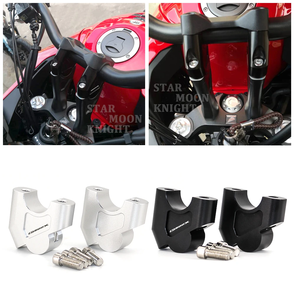 

CNC Handle Bar Riser Clamp Extend For Honda CB500X CB 500 X 2020 Motorcycle Handlebar Heightening Move Back