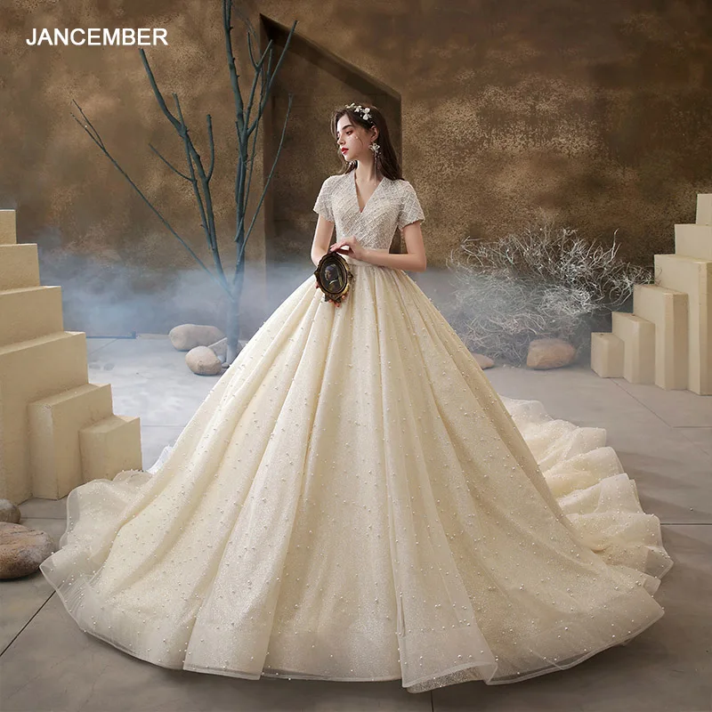 

ASN058 Cheap Wedding Dress Princess Bridal Gowns With Train robe mariee boho платье свадебное кружево vestido de casamento