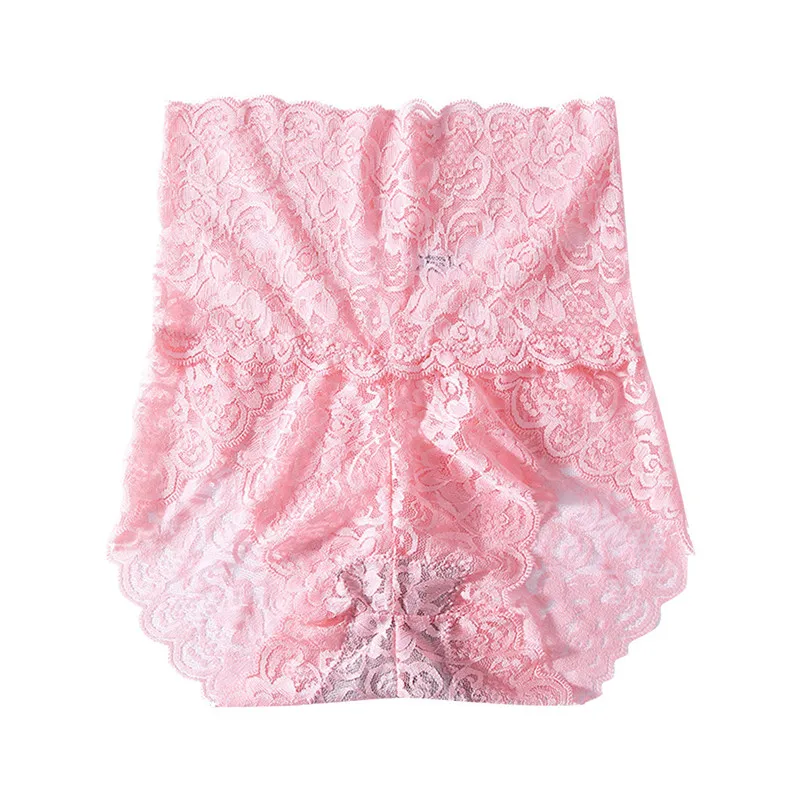 Плюс размер нижнее белье женские трусики трусы для женщин хипстерские трусы сексуальное нижнее белье кружевная хлопковая нить Большие размеры горячая Распродажа 10X - Цвет: Pink